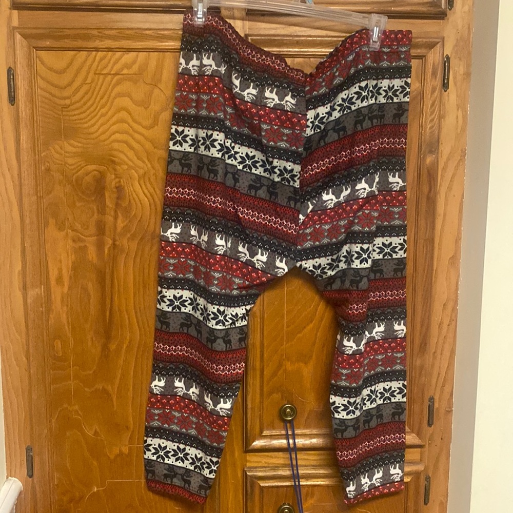 Faded Glory Reindeer Leggings